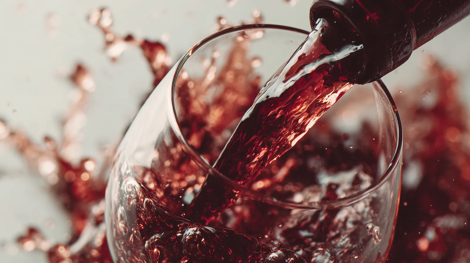 segnaless A close up of red wine being poured from a bottle int e716f515 42a5 470f 934e 207d4321ebec pour c&eacute;pages rouges