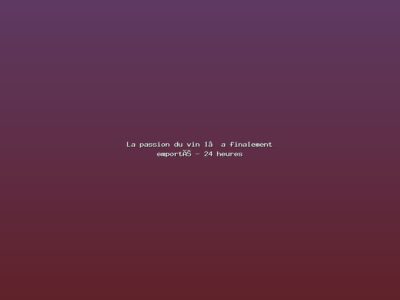 Featured: La passion du vin l&rsquo;a finalement emport&eacute; - 24 heures