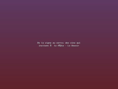 Featured: De la vigne au verre: des vins qui invitent &agrave; la f&ecirc;te - Le Devoir